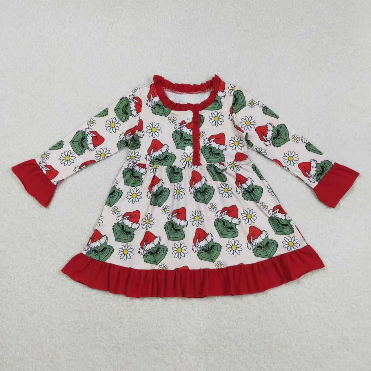 Christmas green face Sibling Clothes RTS sibling clothes