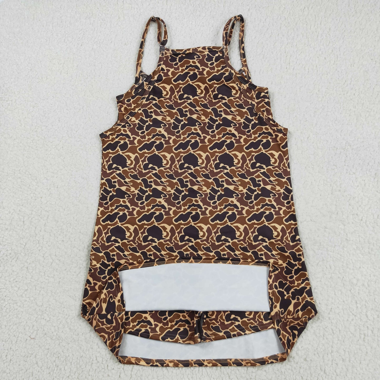 GSD2735 yoga brown camo adult woman jumpsuits