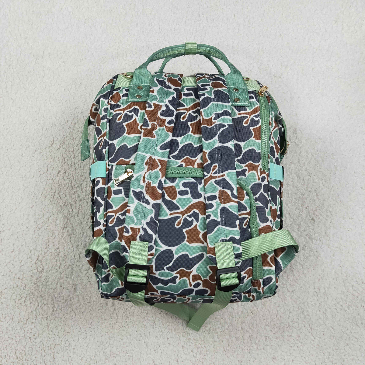 BA0404 Camo Mallard Duck Diaper Bag