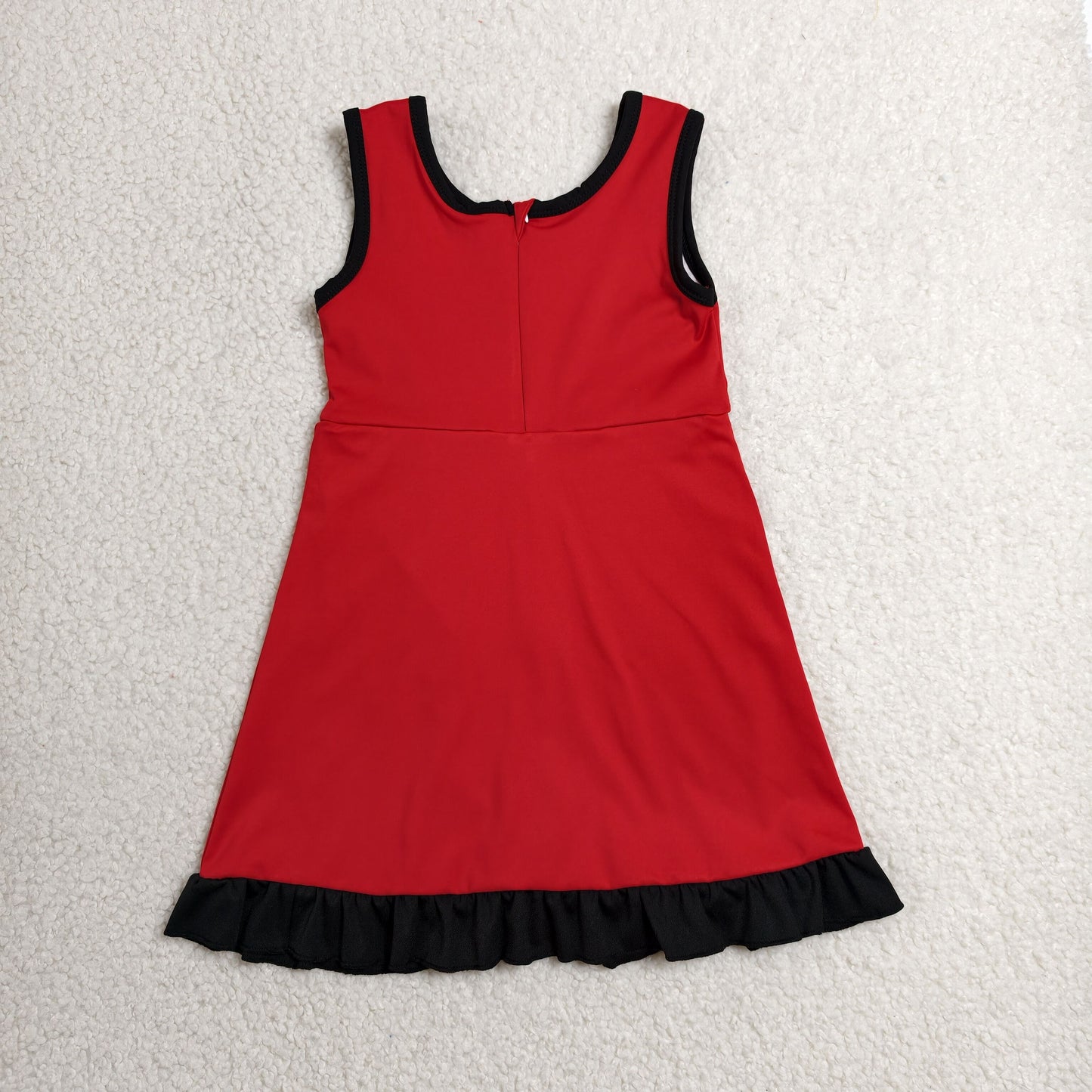 GSD4146 Yoga Red Skorts Girls Dress