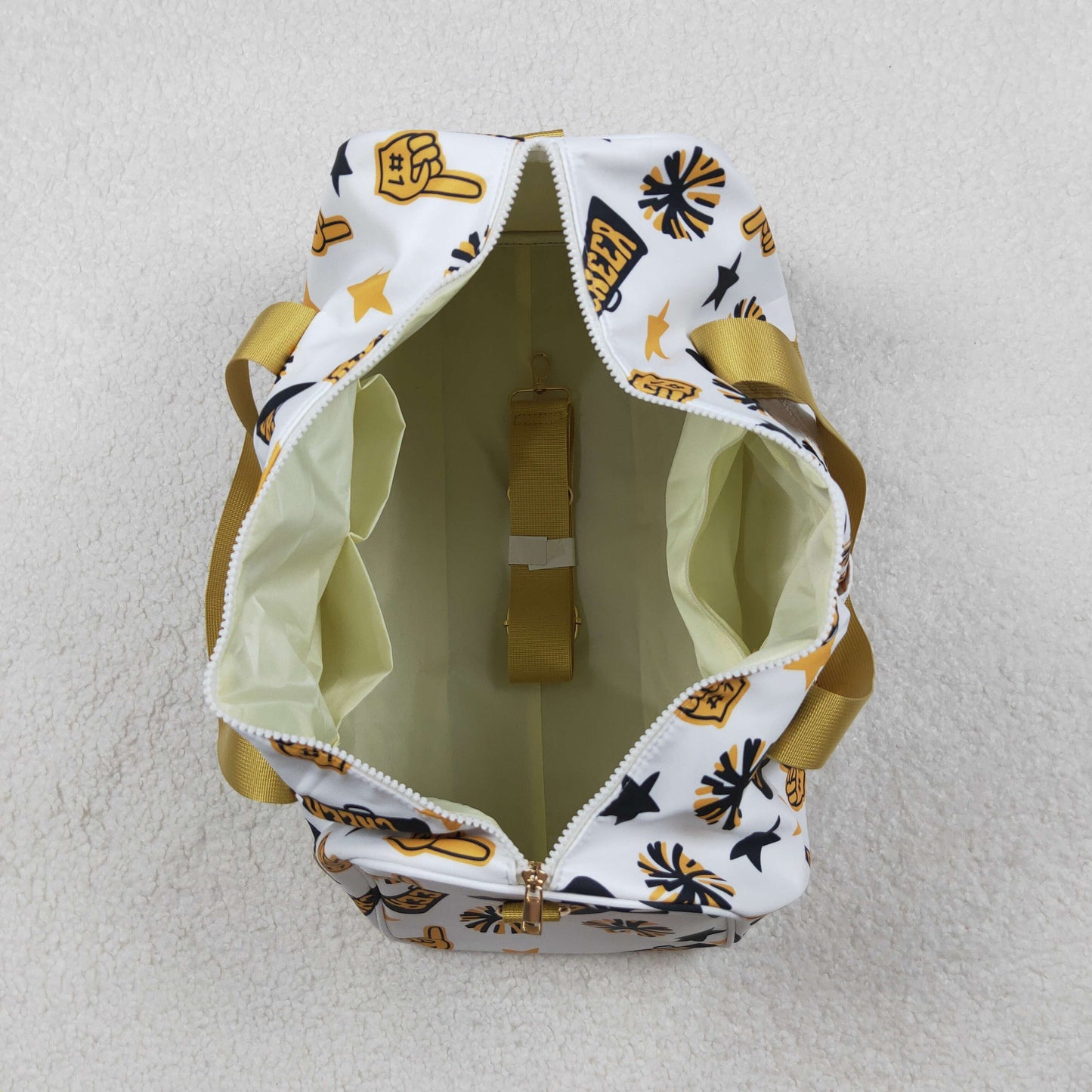 BA0370 cheer star golden black bag