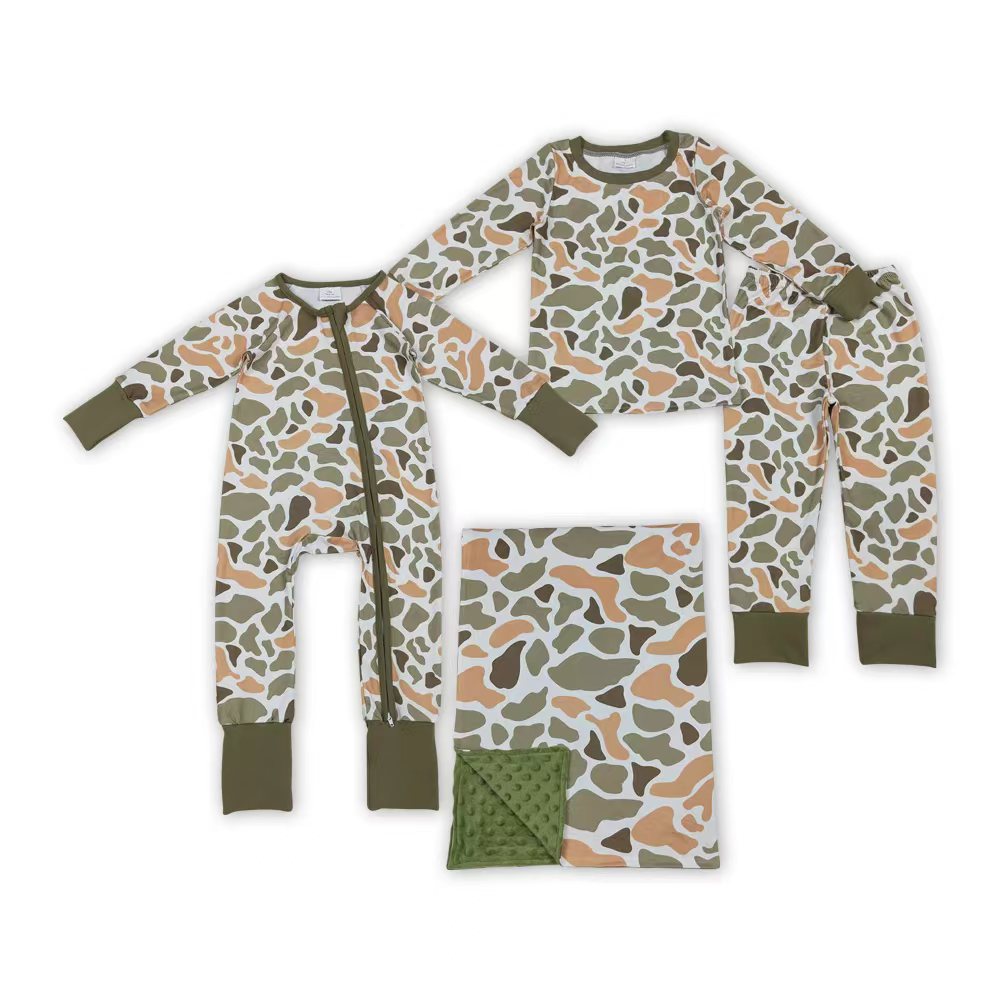 hunting green camo RTS sibling clothes