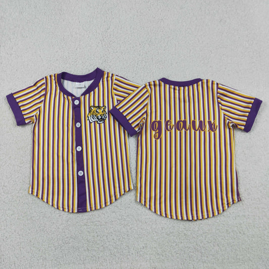 BT1745 Geaux Short Sleeve Boys Top