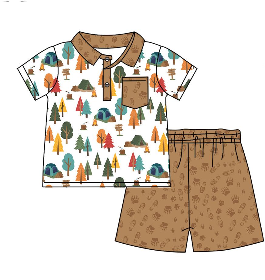 Custom Moq 3 Camping Tree sibling clothes