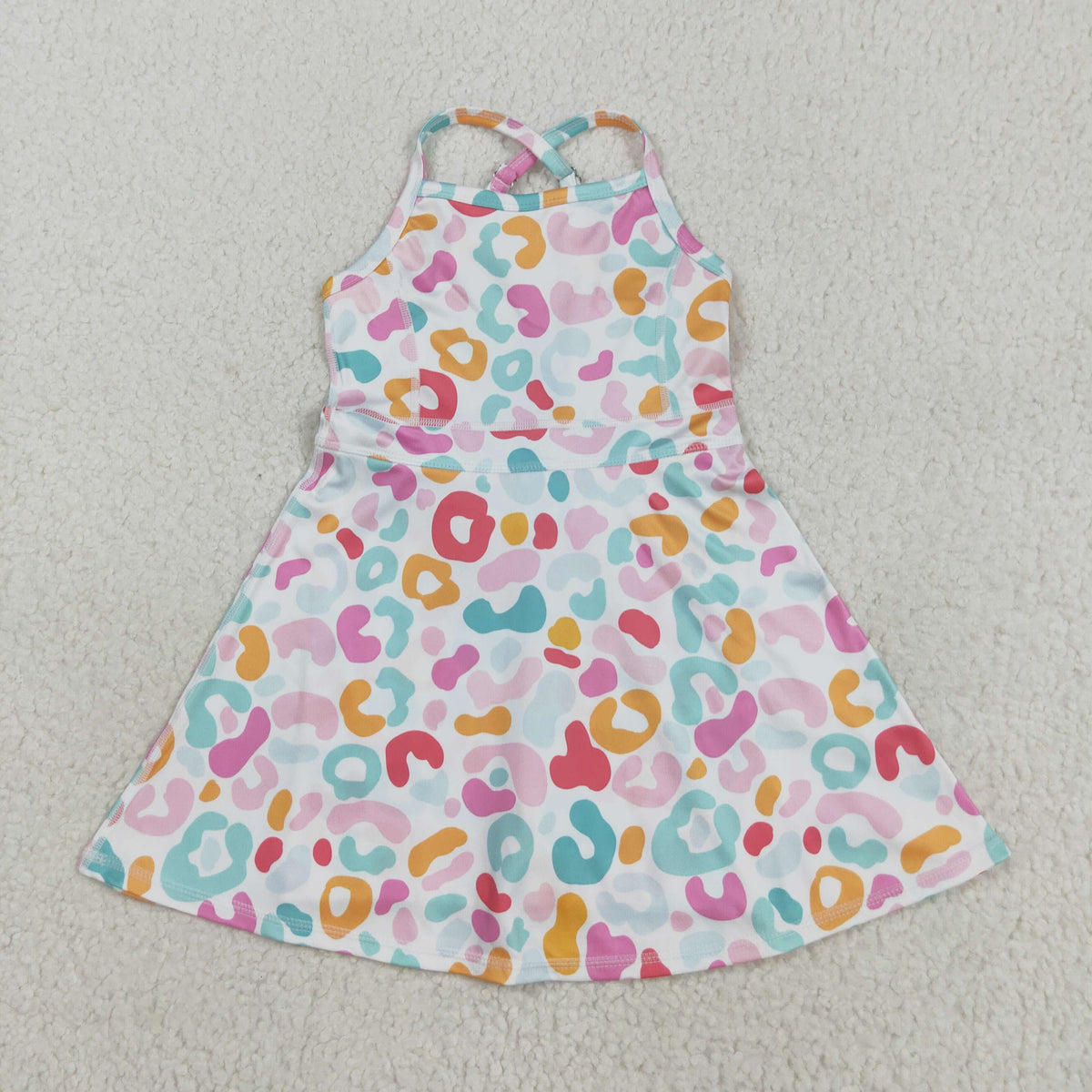 yoga colorful skorts girls dress RTS sibling clothes