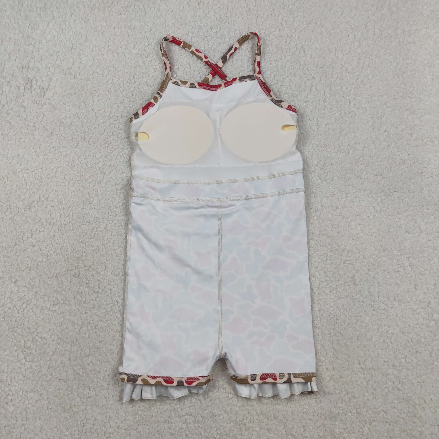 GSD3587 Yoga Team Camo Sleeveless Skorts Girls Dress