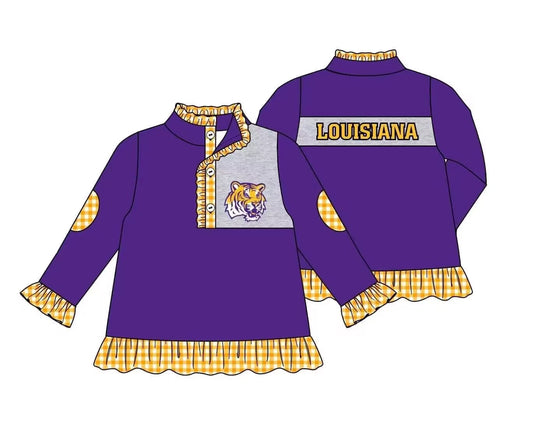 custom S 8.25 Purple kids pullover