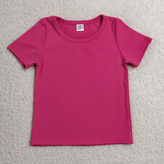 GT1633 Yoga Hot Pink Short Sleeve Boys Top