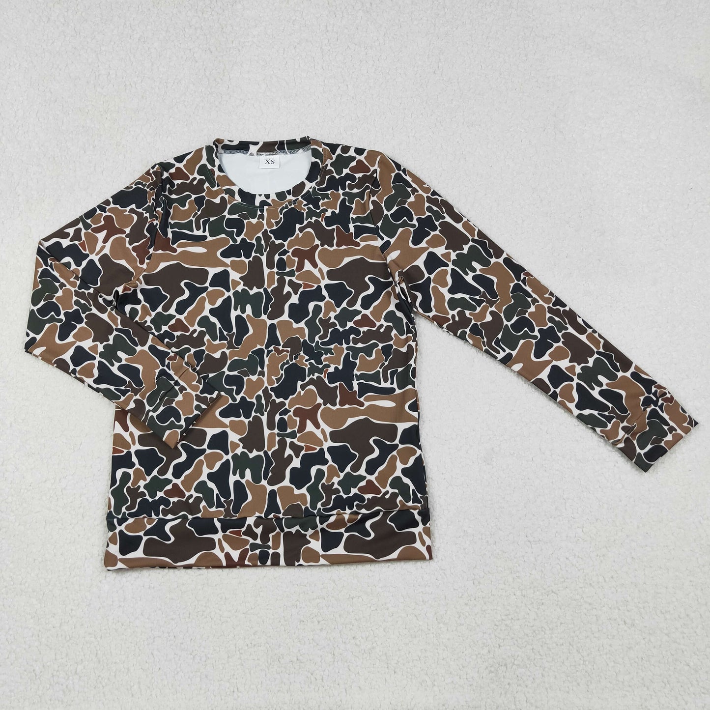 yoga GT1122 hunting camo long sleeve adult women top