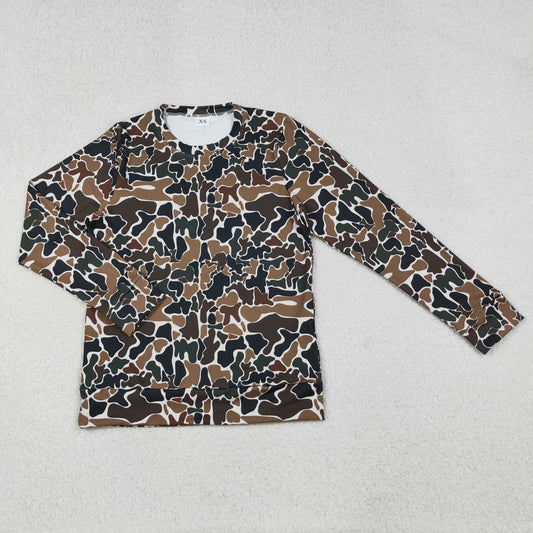 yoga GT1122 hunting camo long sleeve adult women top