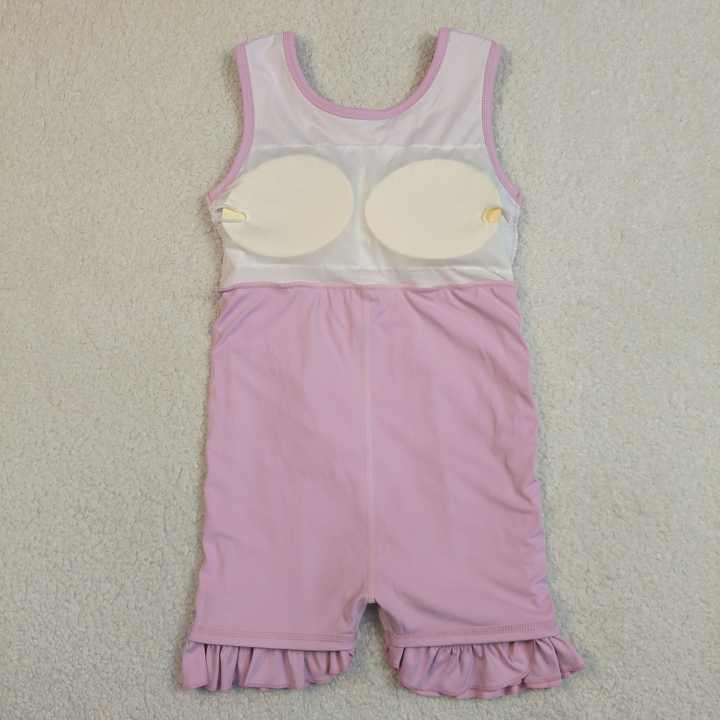 GSD3034 Yoga Light Pink Sleeveless Girls Dress