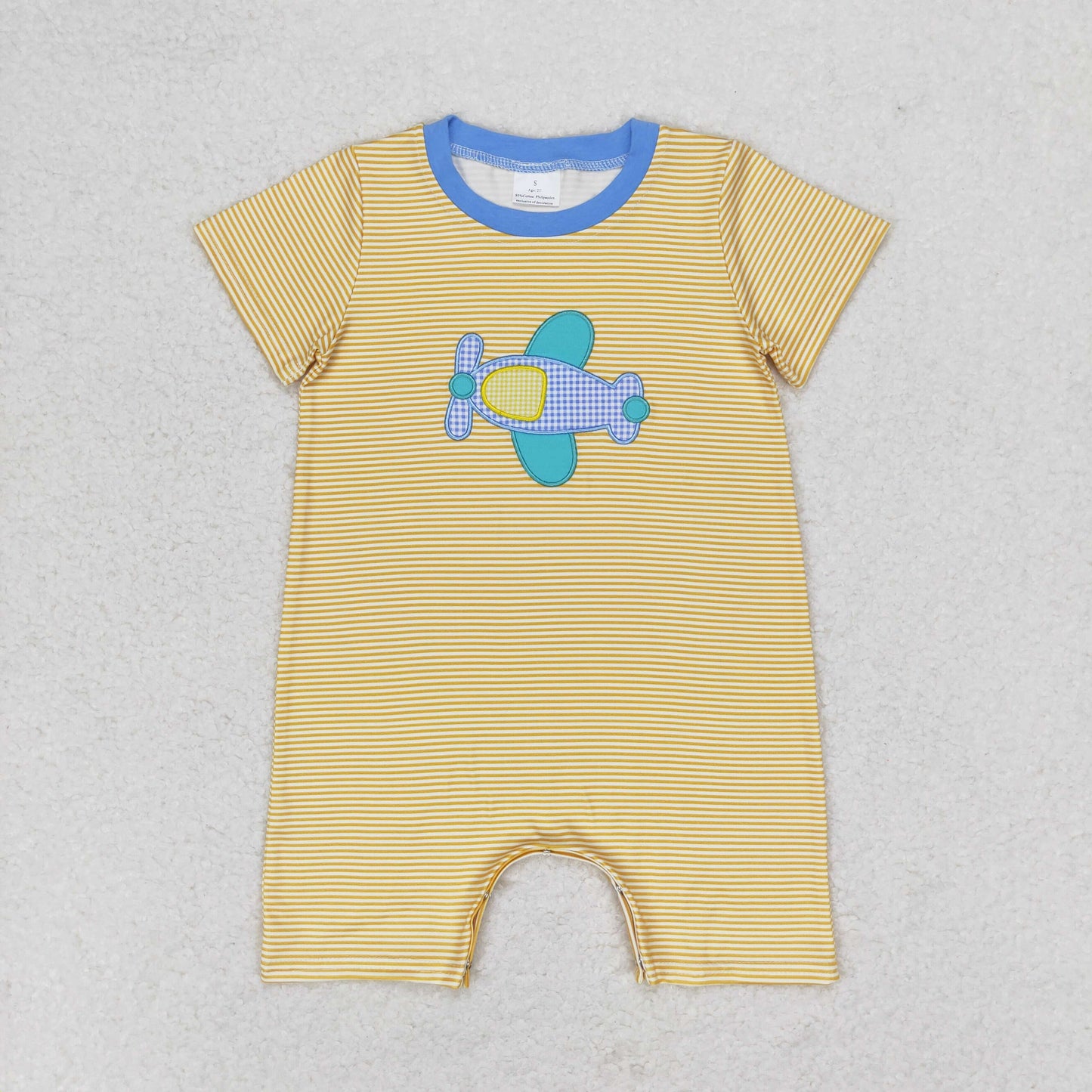 embroidery cartoon plane RTS sibling clothes