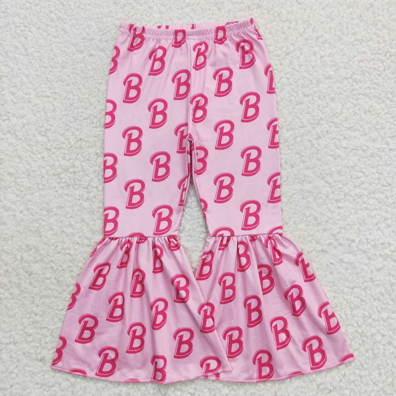P0306 BA cartoon hot pink girls pants