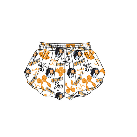 Custom Moq 3 Vols Bows Yoga Girls Shorts