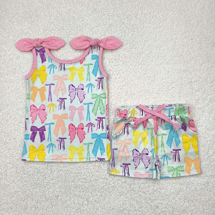 Summer girls set RTS Sibling Clothes
