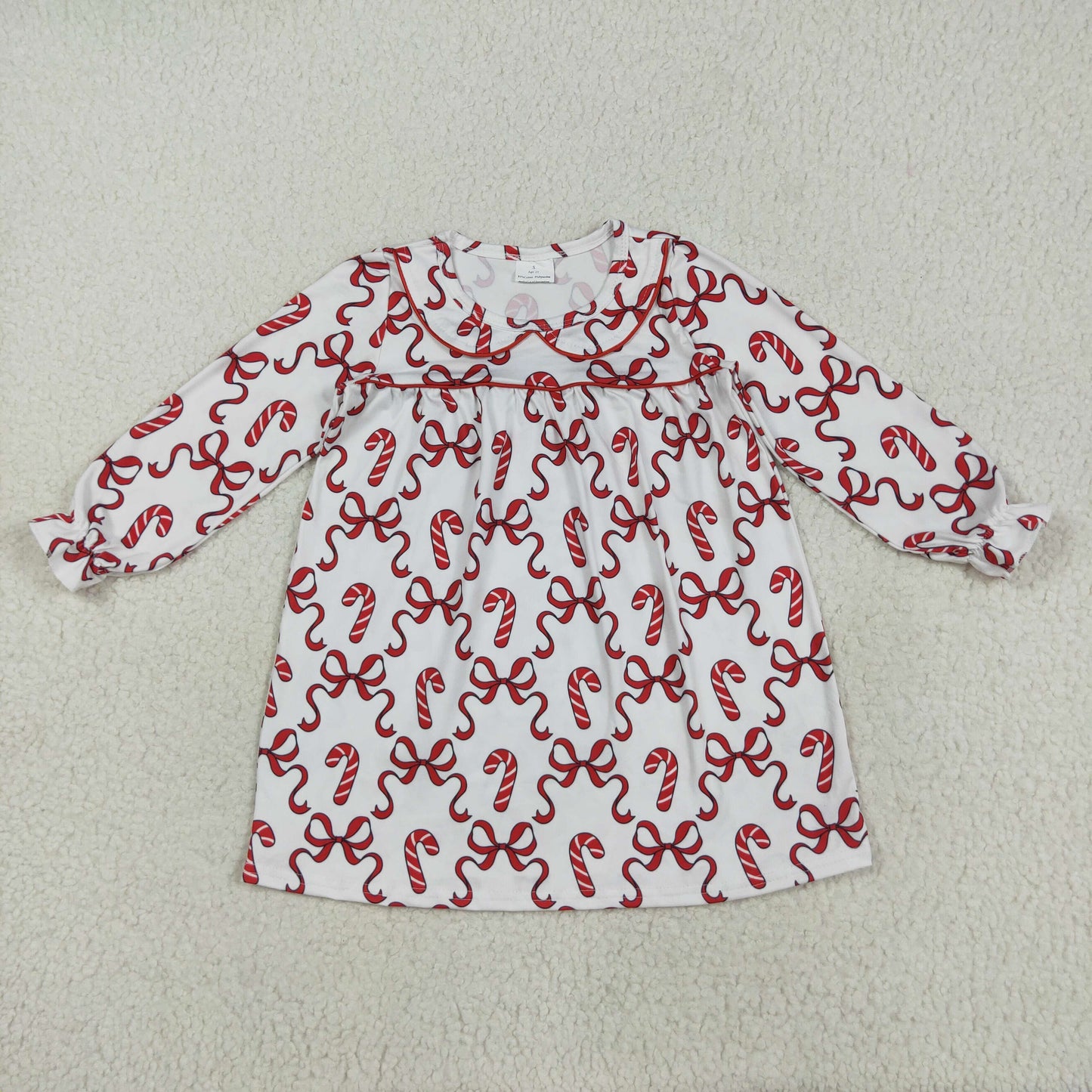 Christmas cane candy dress/set RTS Sibling Clothes