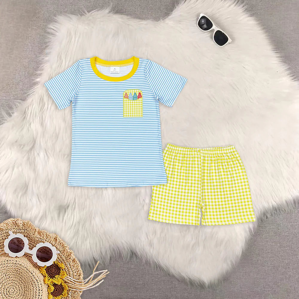 back to school pen Sibling Clothes RTS