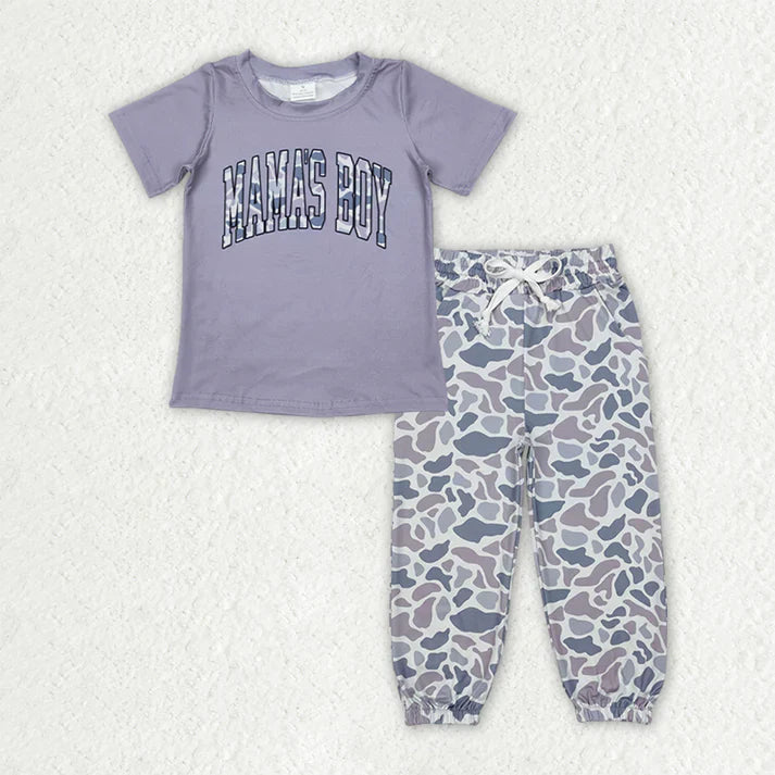 camo mama's boy boys set RTS sibling clothes