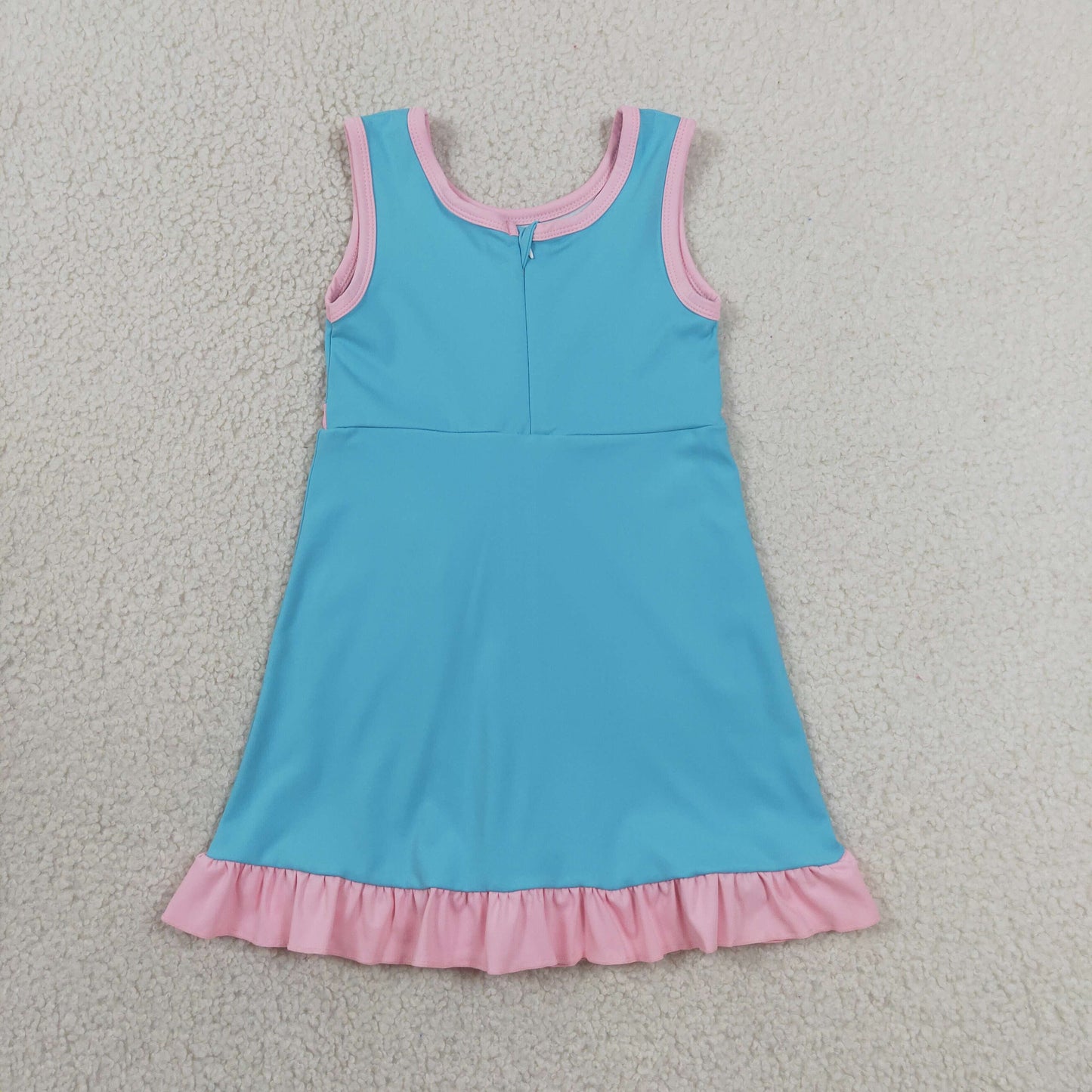 GSD4130 Yoga Blue Skorts Girls Dress