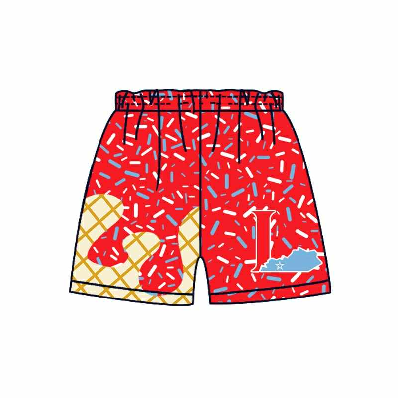 custom moq 3 milk silk ice football team boys shorts