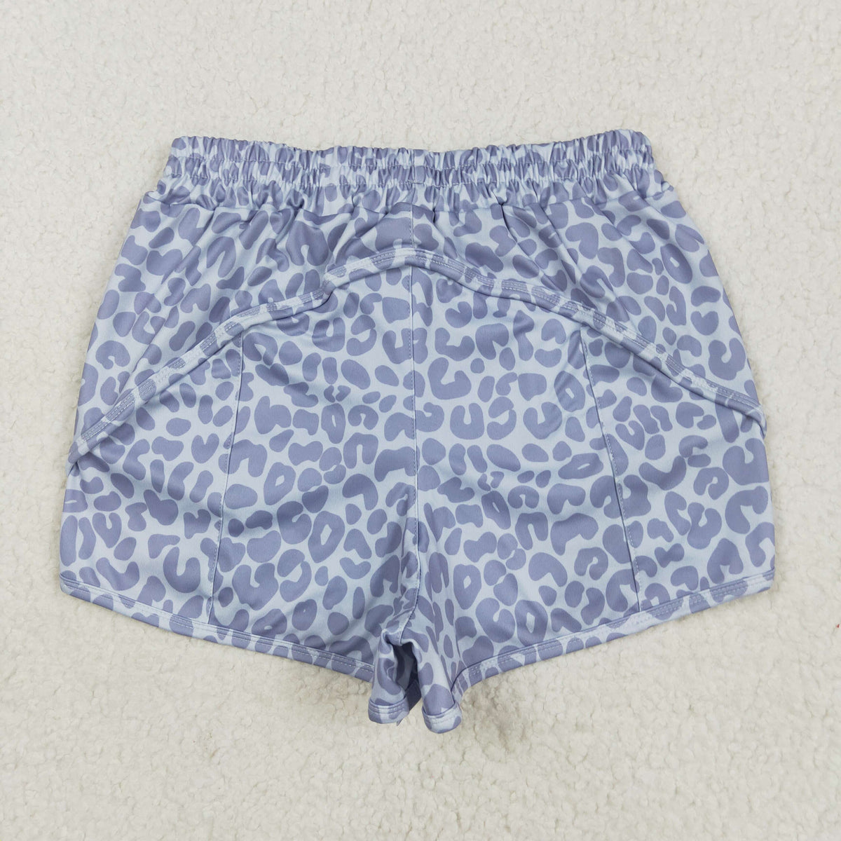 SS0468 yoga grey camo adult shorts