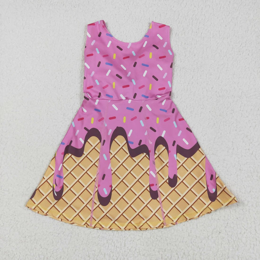 Summer ice yoga girls skorts dress RTS Sibling Clothes