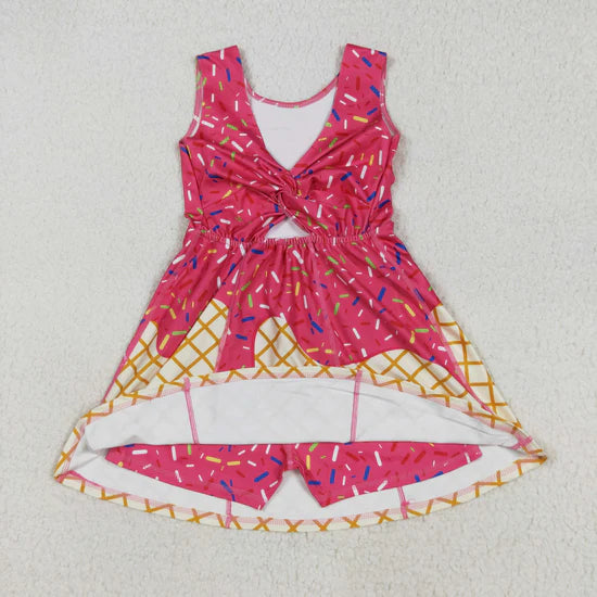 yoga ice skorts girls dress RTS sibling clothes