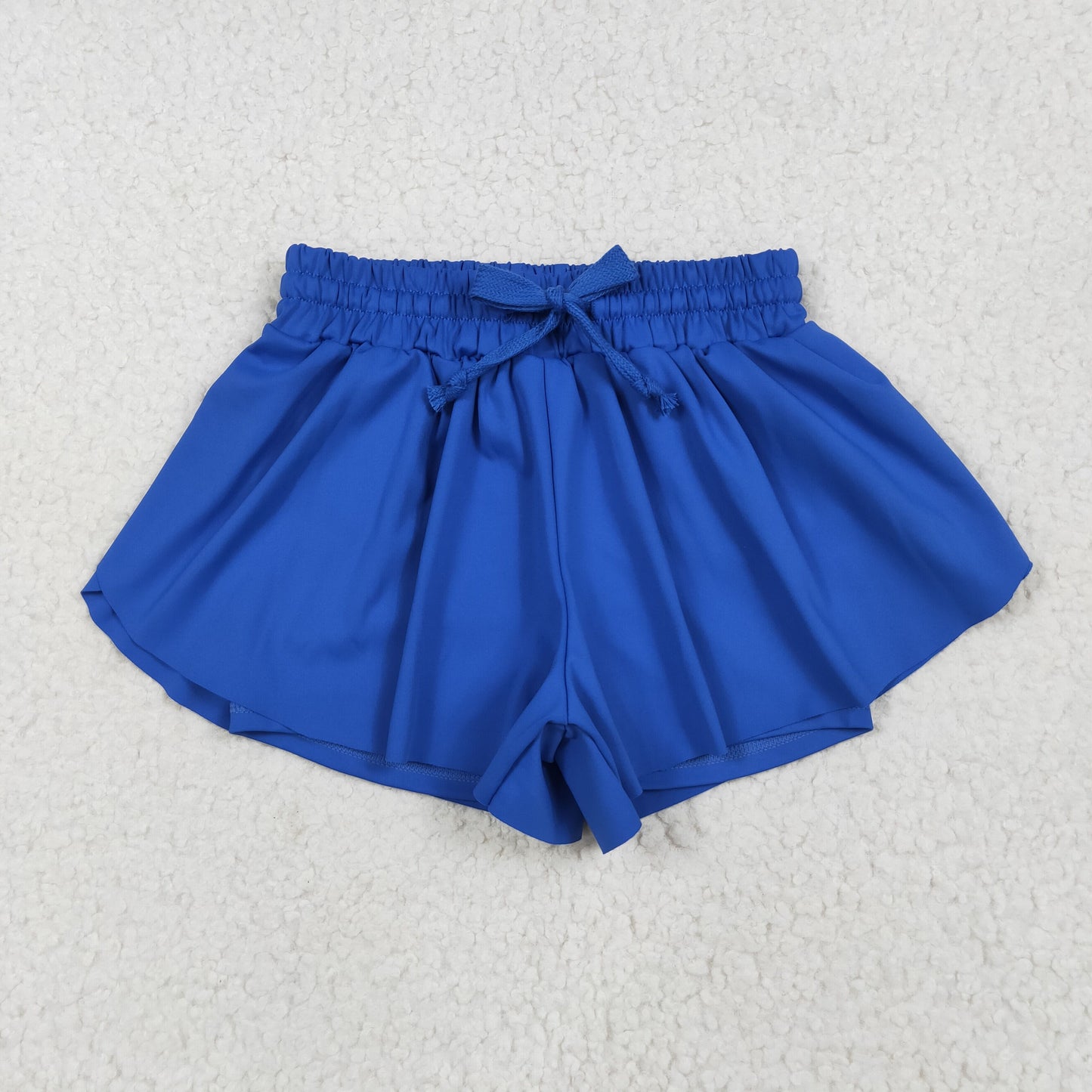 SS0552 yoga blue girls shorts