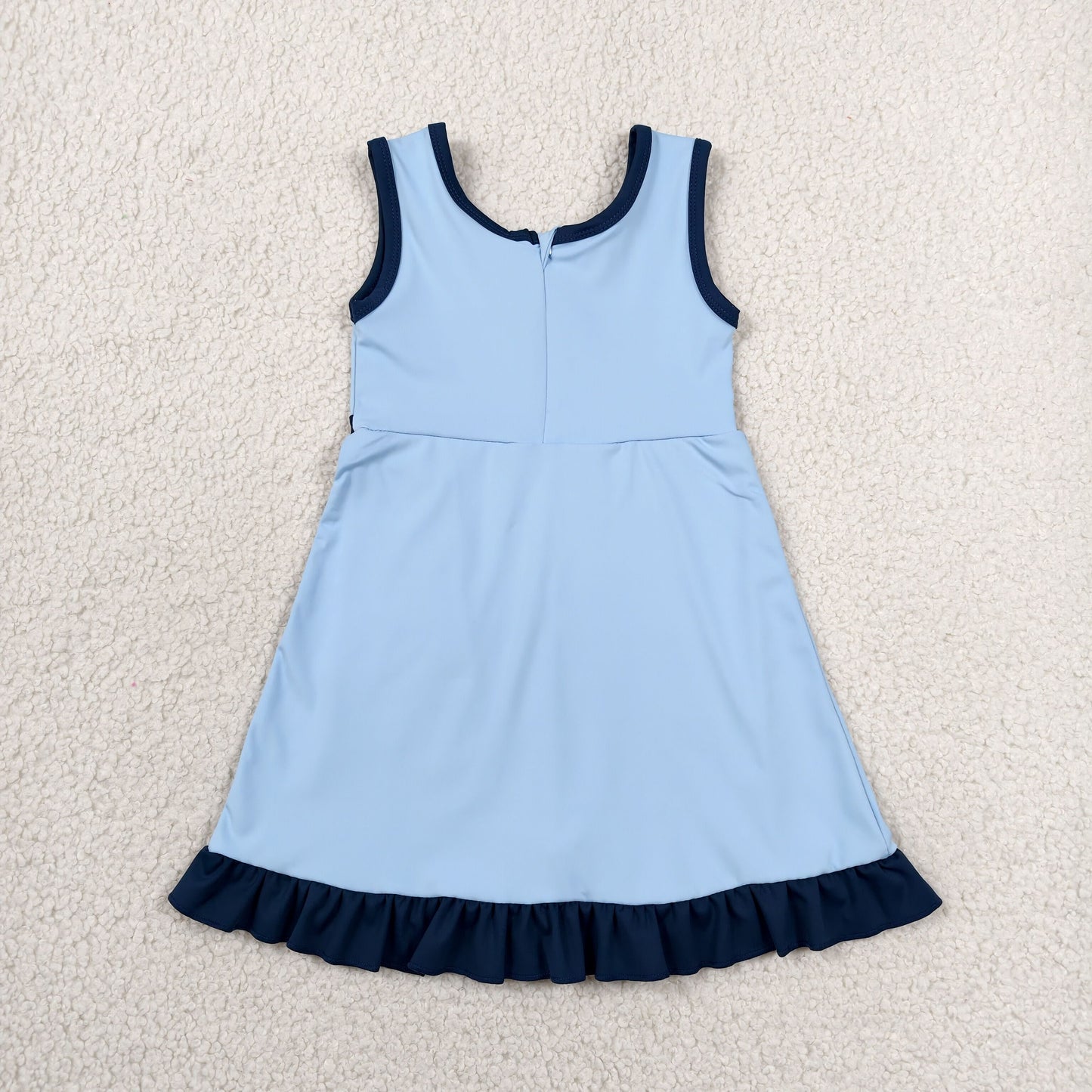 GSD4126 Yoga Blue Skorts Girls Dress