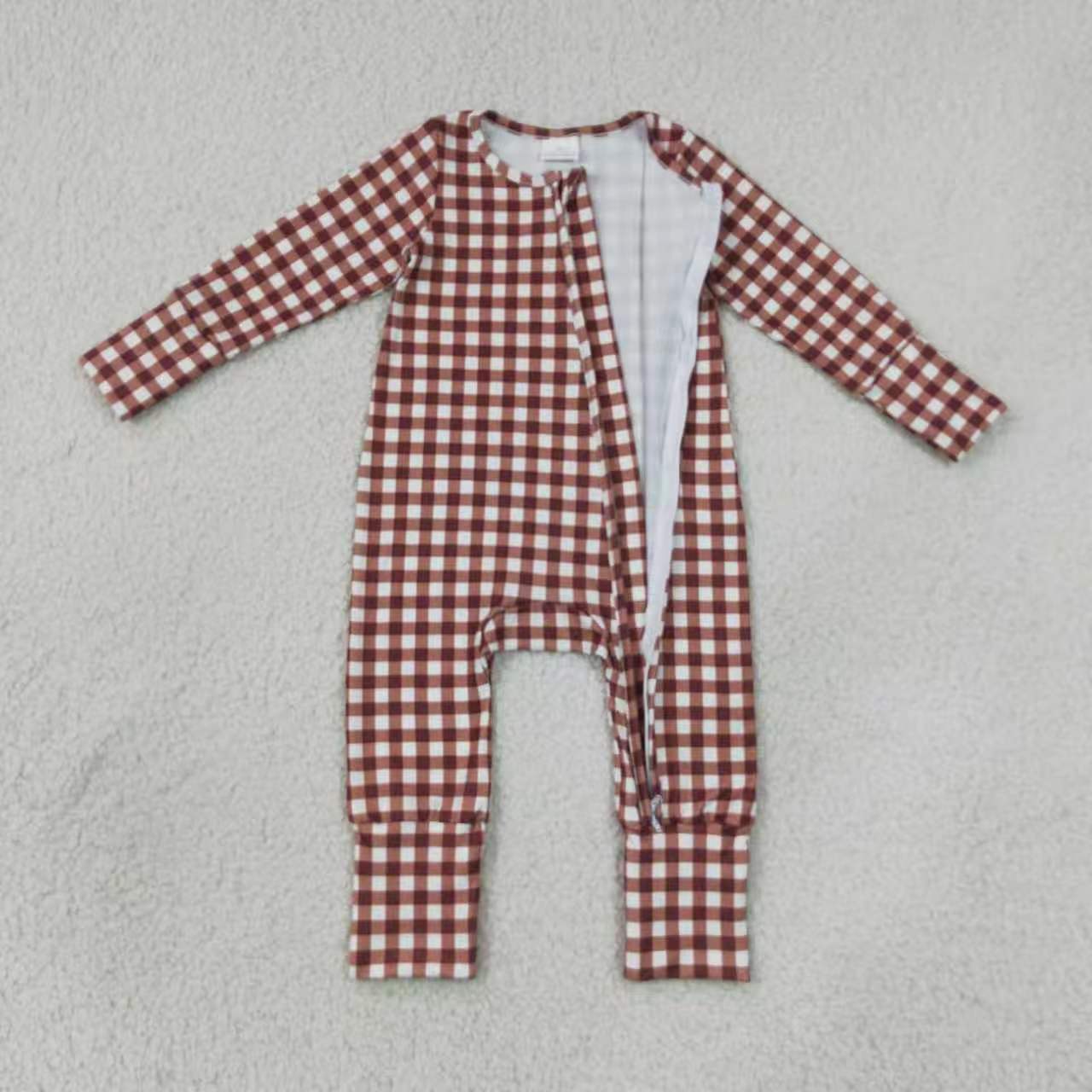 Checkered Boys Set/Romper RTS Sibling Clothes