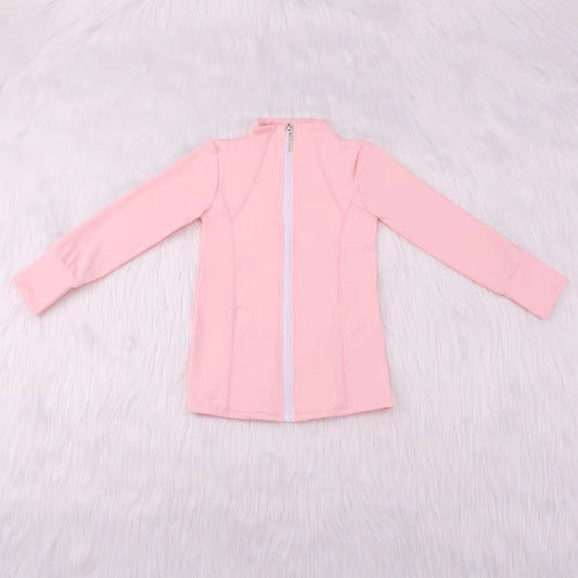 preorder GT0683 light pink sport wear girls coat