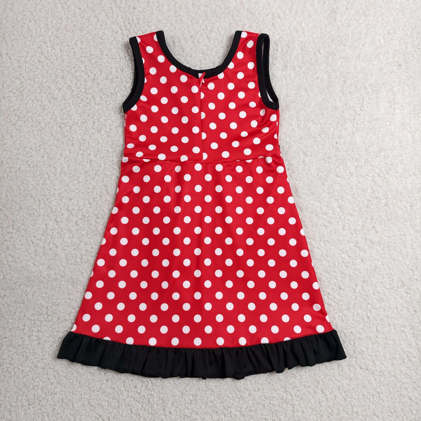 GSD4128 Yoga Red Dot Skorts Girls Dress