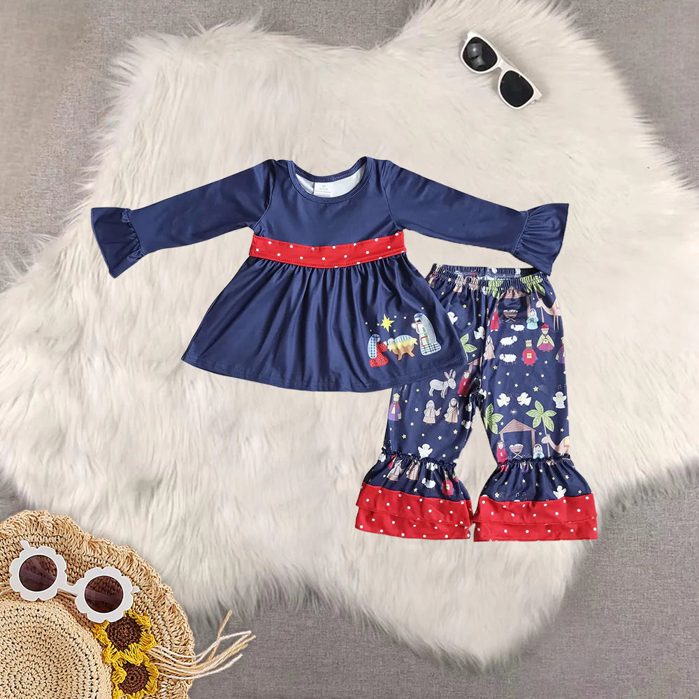 The Nativity Story girls set RTS sibling clothes