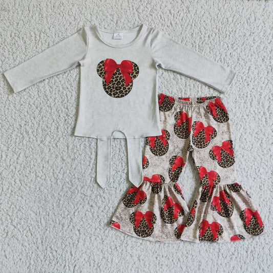 6 A22-2 Cartoon Baby Girls Cute Casual Outfits