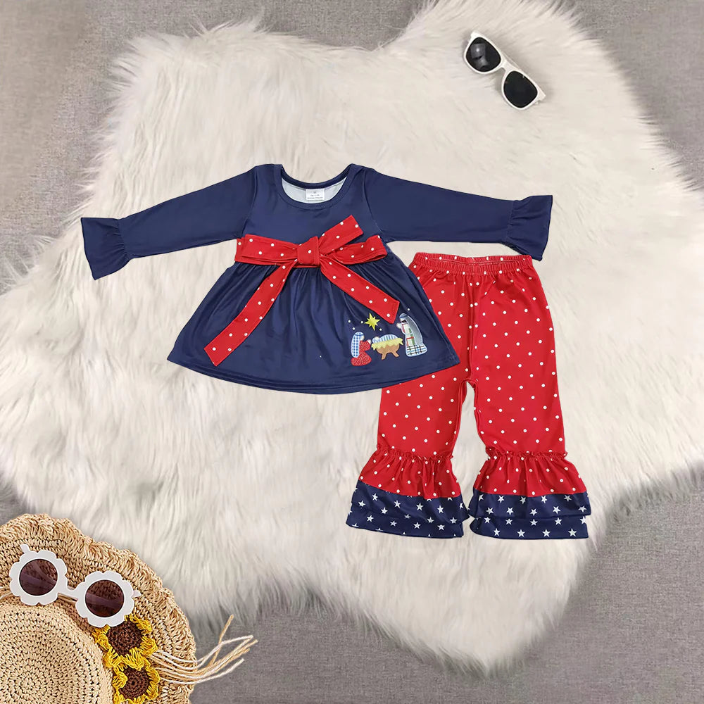 The Nativity Story girls set RTS sibling clothes