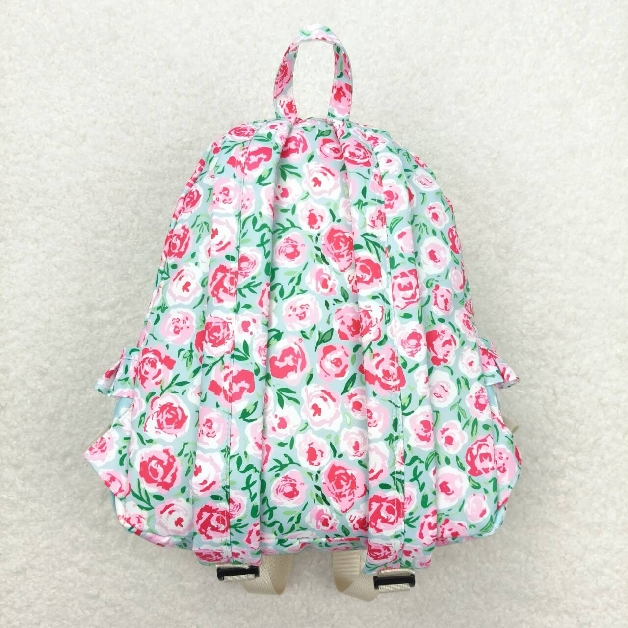 USA SHOP BA0100 Pink Flowers Kids Bag