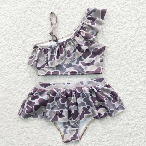 grey camo swimsuits RTS sibling clothes