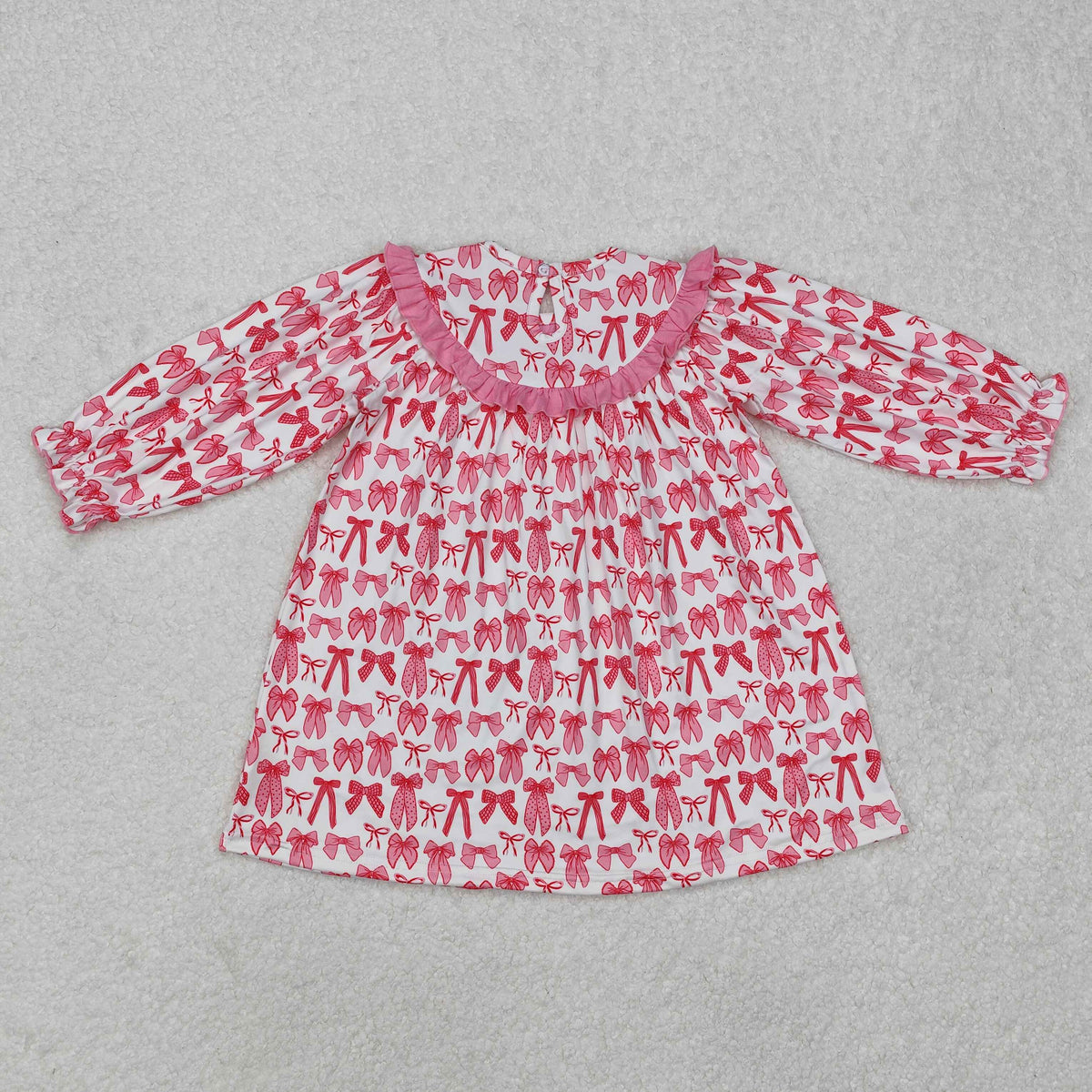 Smocked Mama's Bestie Embroidery Bows RTS Sibling Clothes