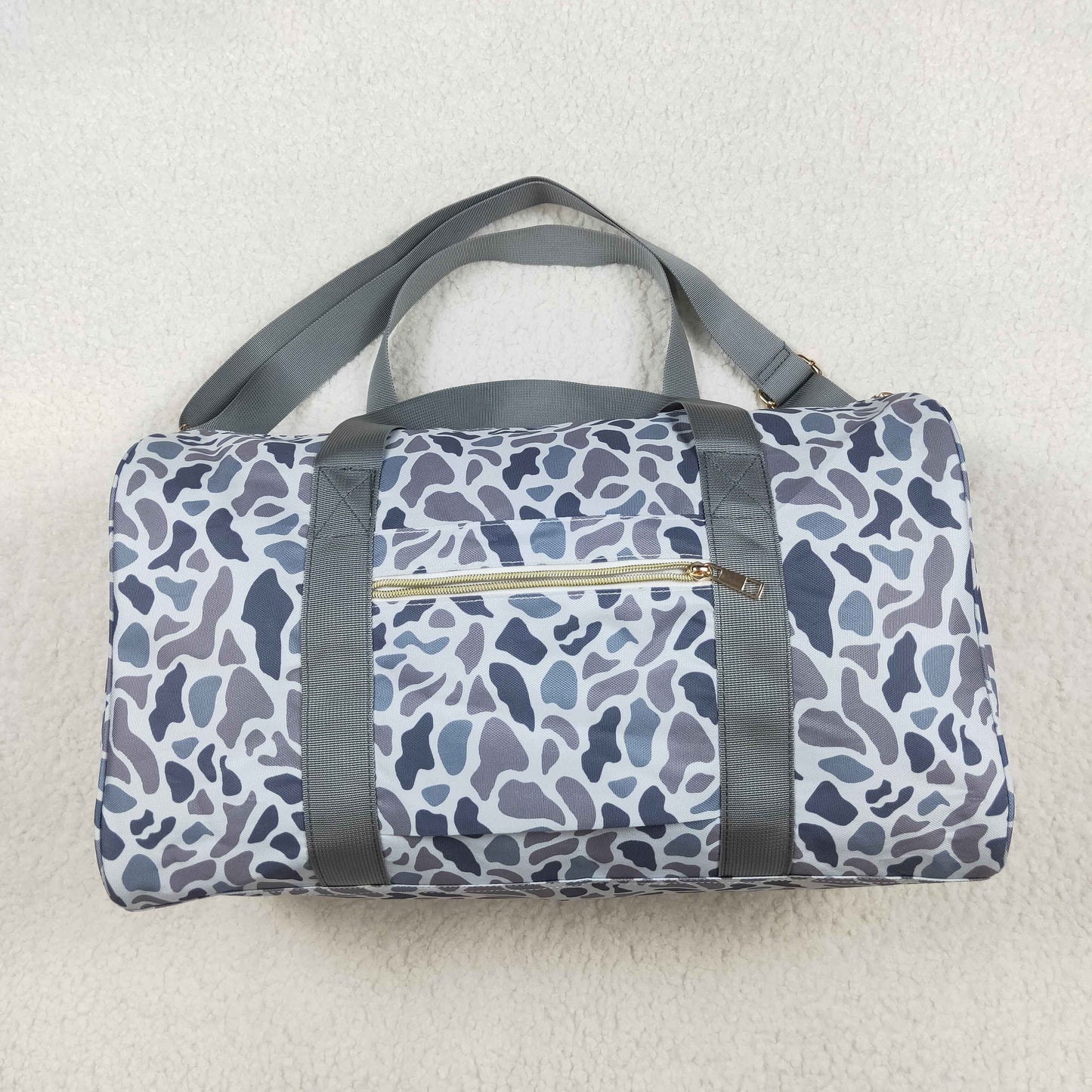 BA0262 grey camo sport bag