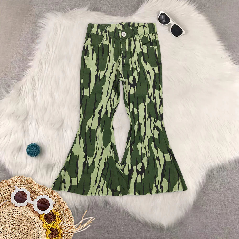 camo girls/boys jeans RTS Sibling Clothes