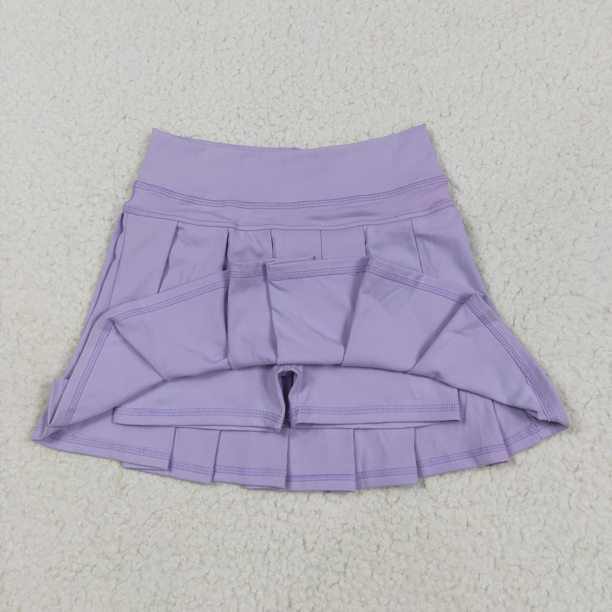 GLK0085 yoga purple skirt with shorts girls skirt