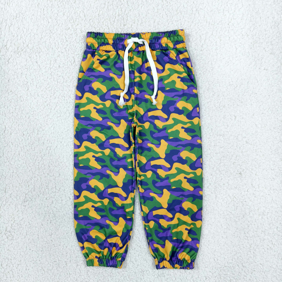P1248 Mardi Gras Camo Boys Pants