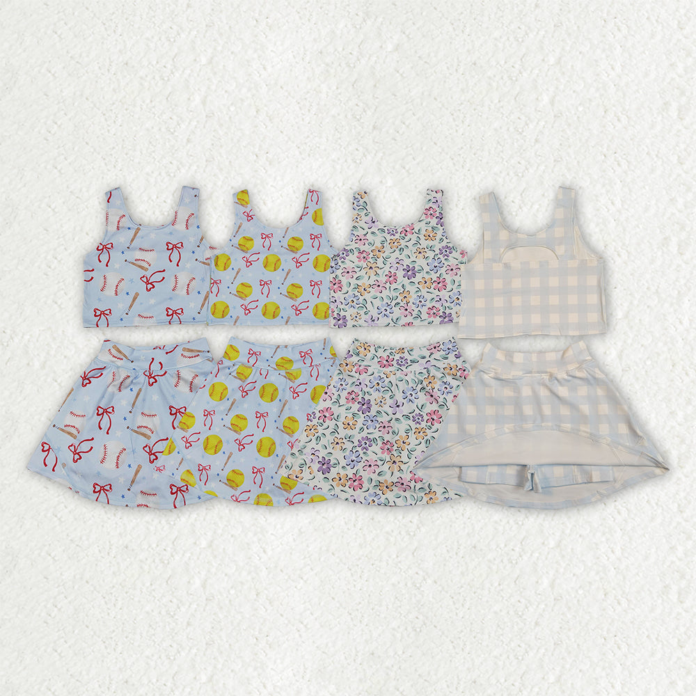 Yoga Style Girls Set Sibling Clothes RTS