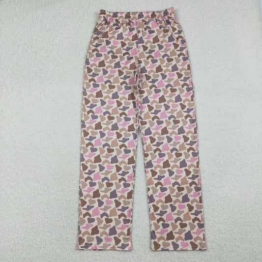 P1001 Hunting Pink Camo Adult Women Pants