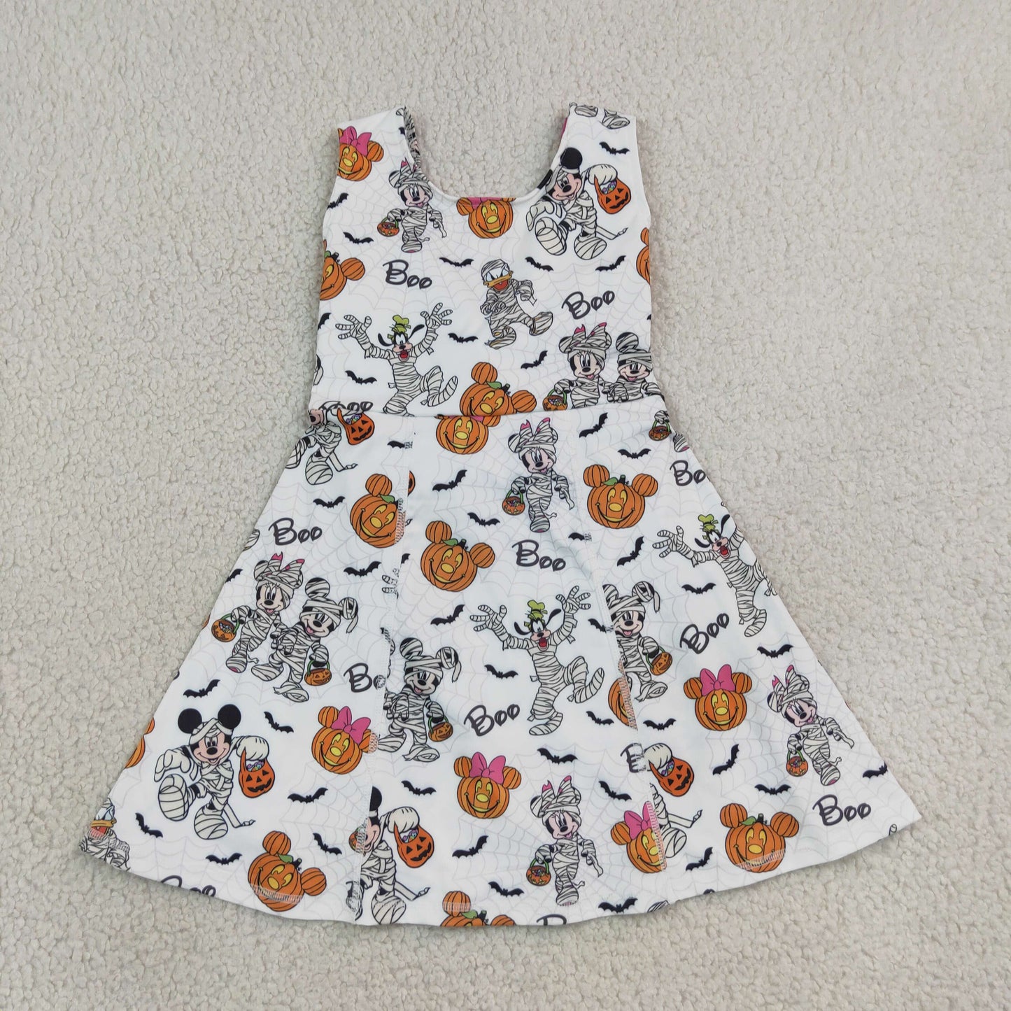 Yoga GSD4291 Halloween Cartoon M Sleeveless Skorts Girls Set