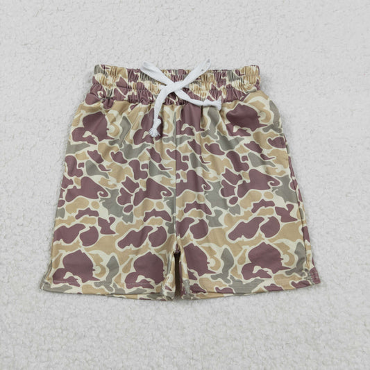 SS0696 hunting camo boys shorts