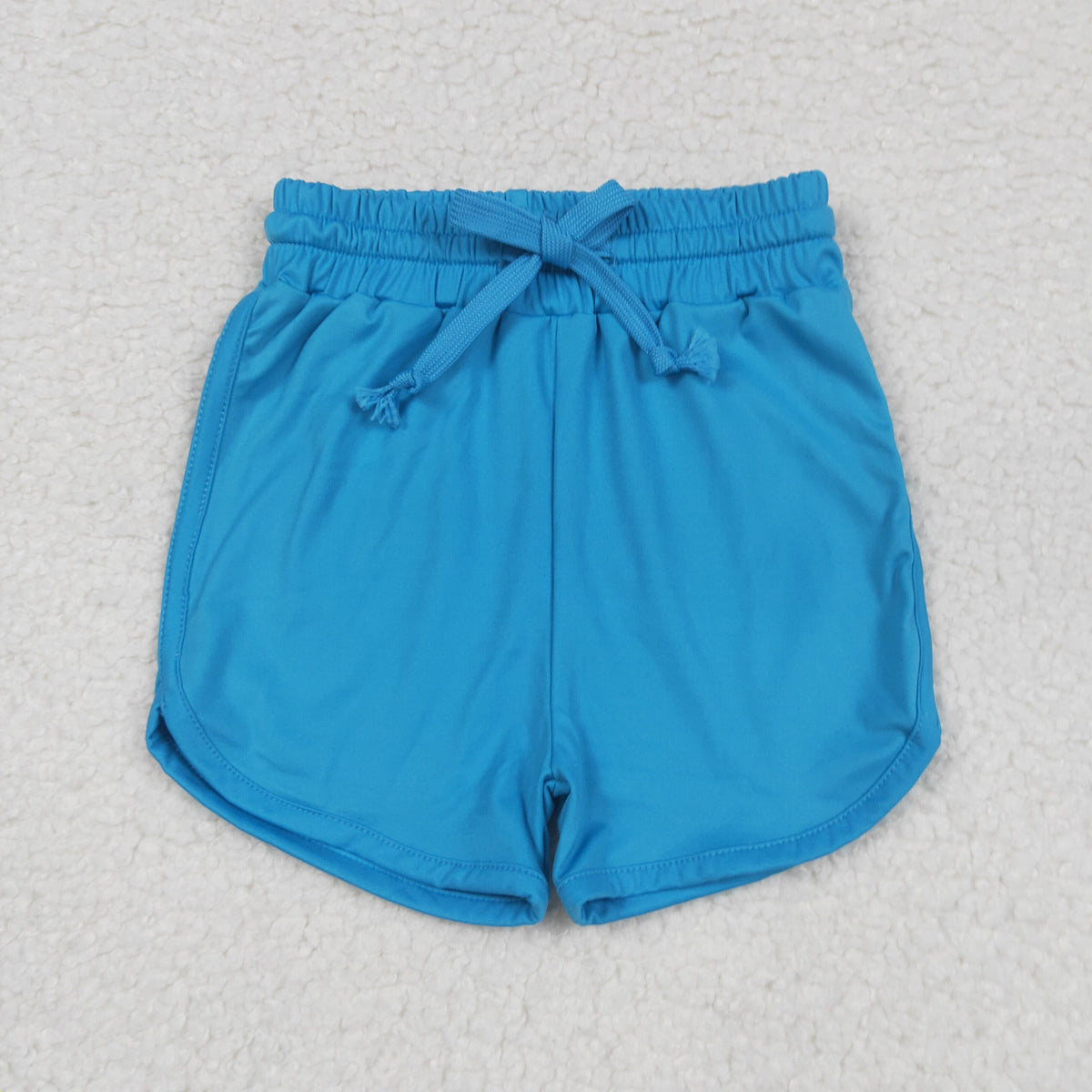 SS0504 yoga blue girls shorts