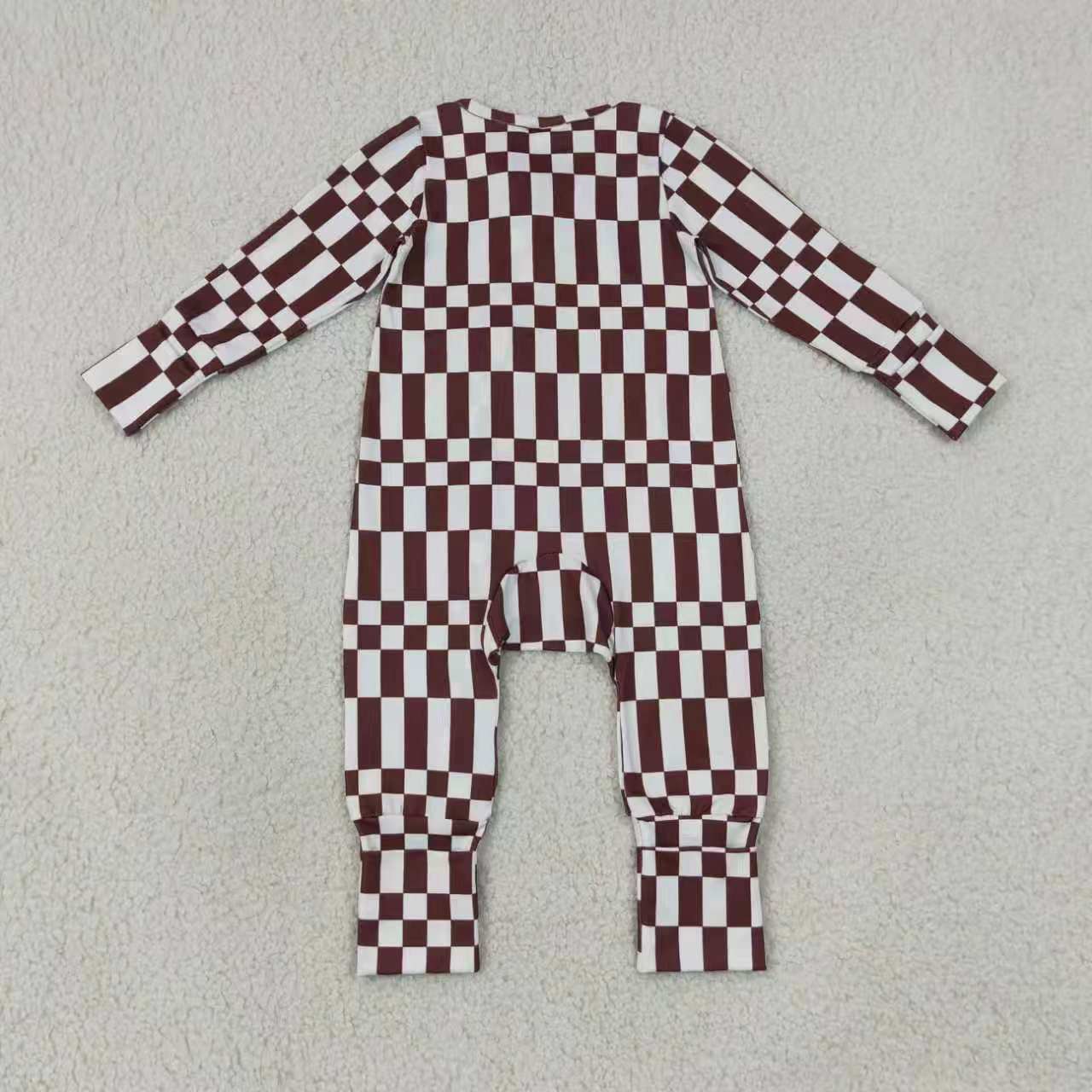 Checkered Boys Set/Romper RTS Sibling Clothes
