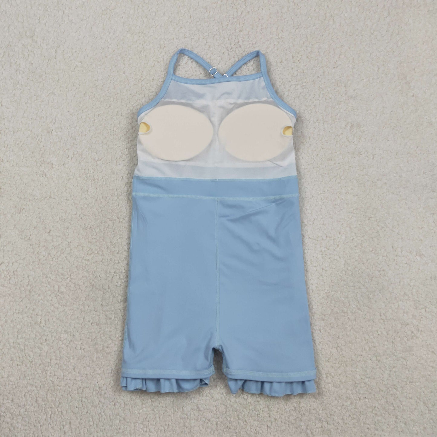 S0713 Yoga Blue Skorts Girls Dress