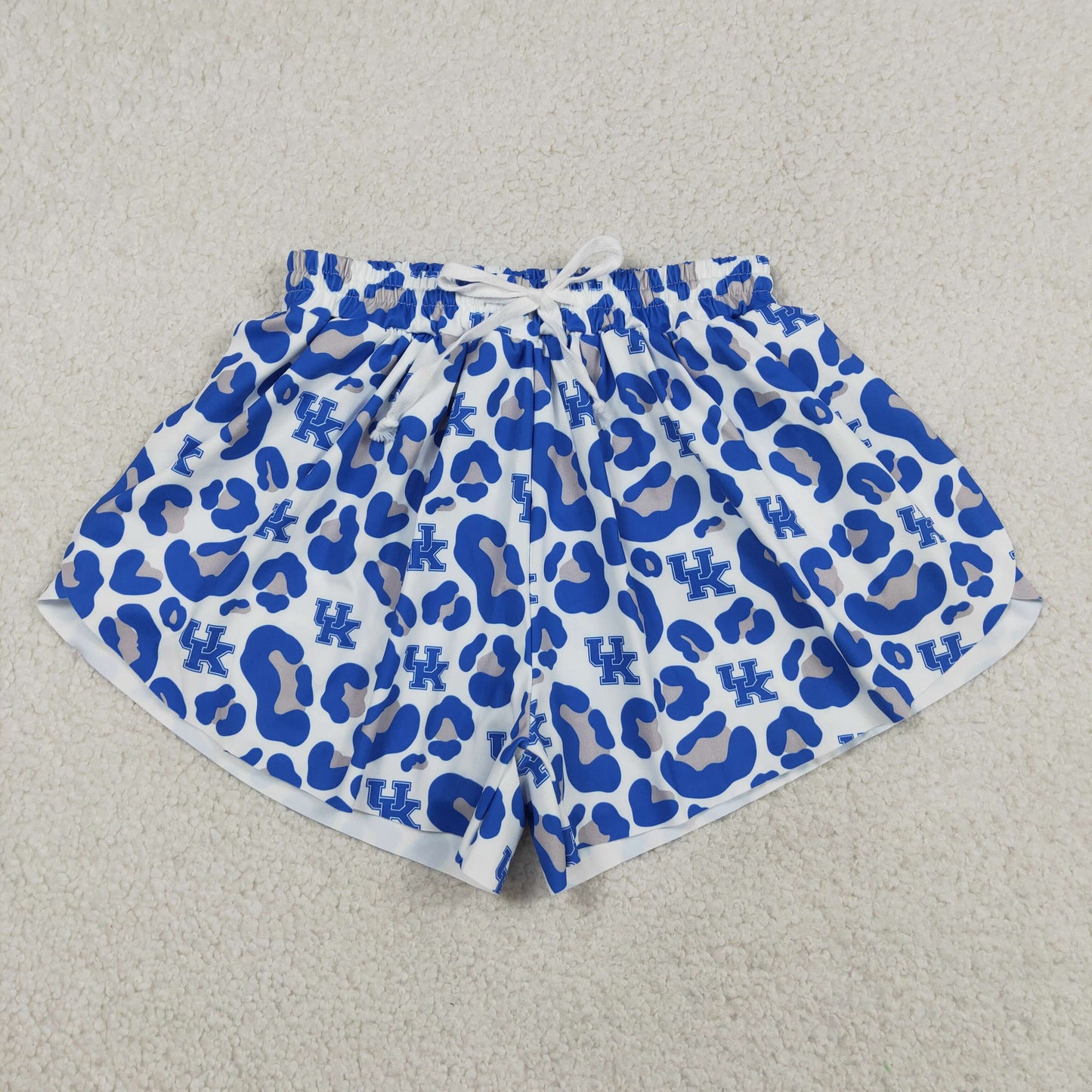 SS0802 Yoga Football Item Camo Adult Women Shorts